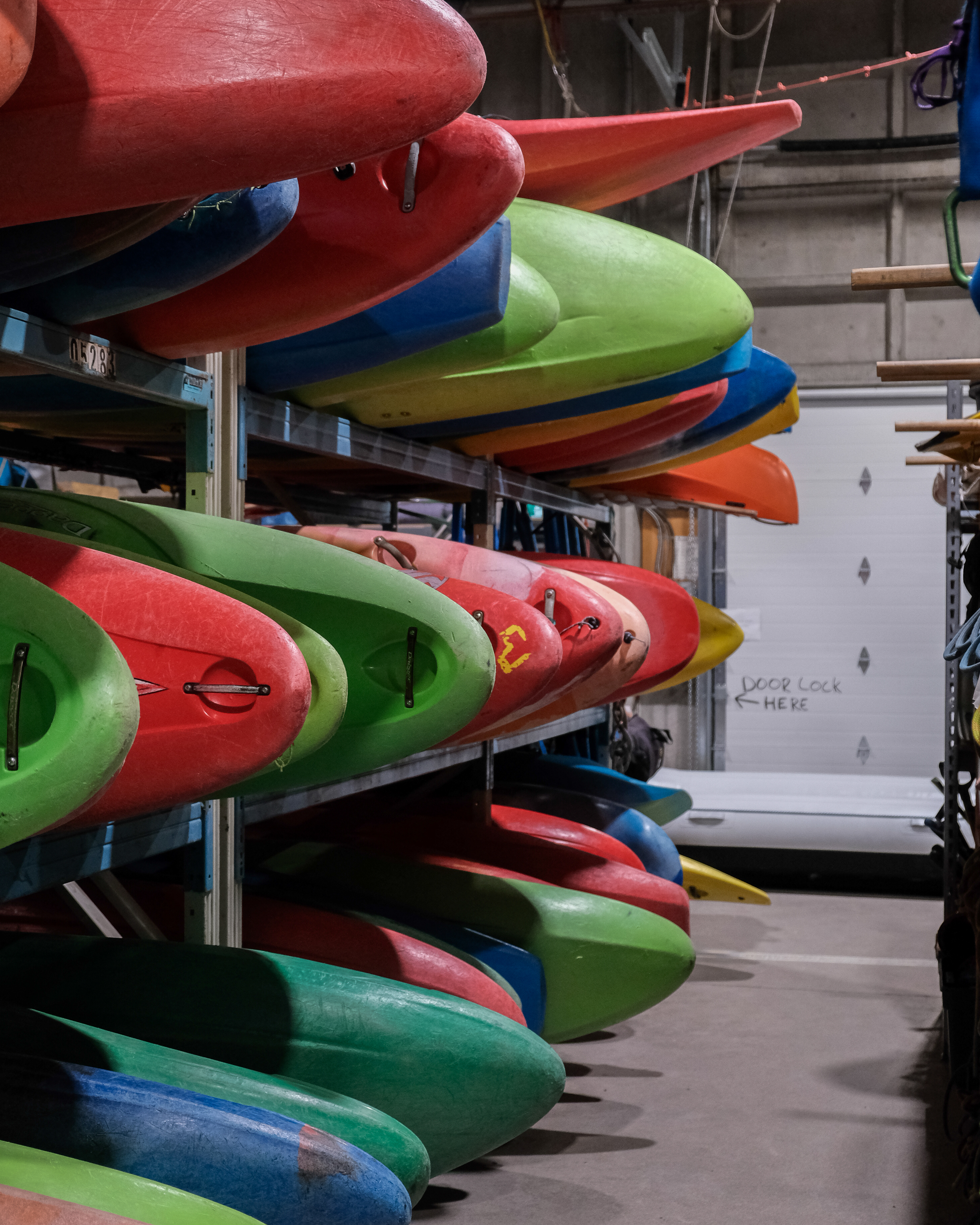 Adventure Studies canoes and equipment